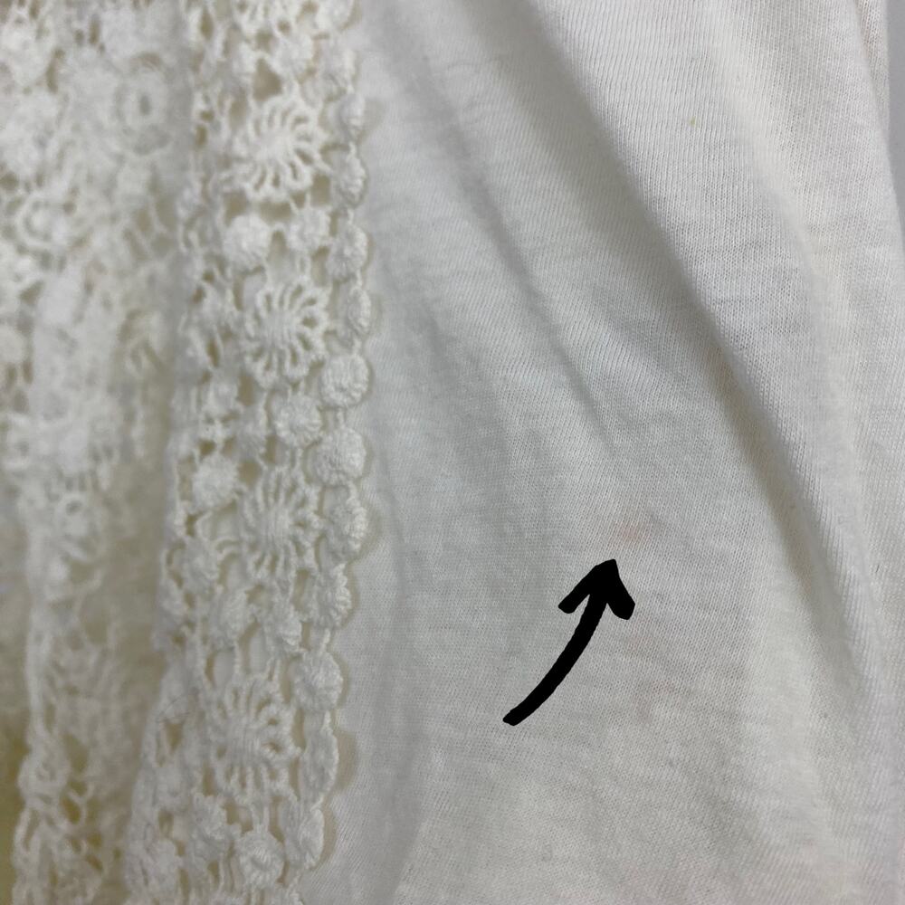 Free People Lacey Suspender Tank - Ivory - Size XS - Picture 11 of 12